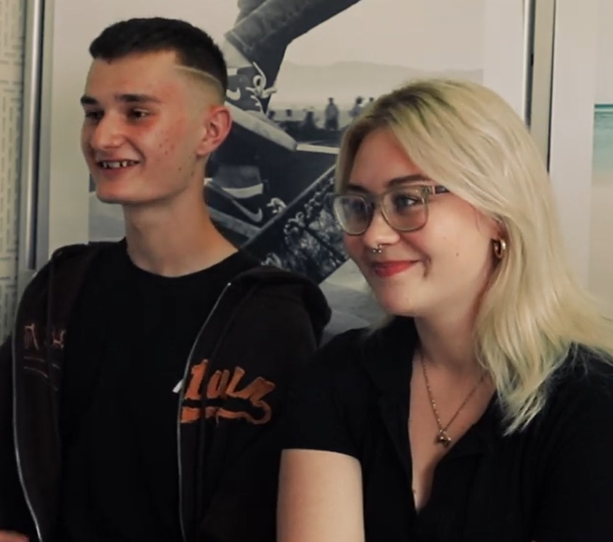 Monika Motlová a Matyáš Červinka